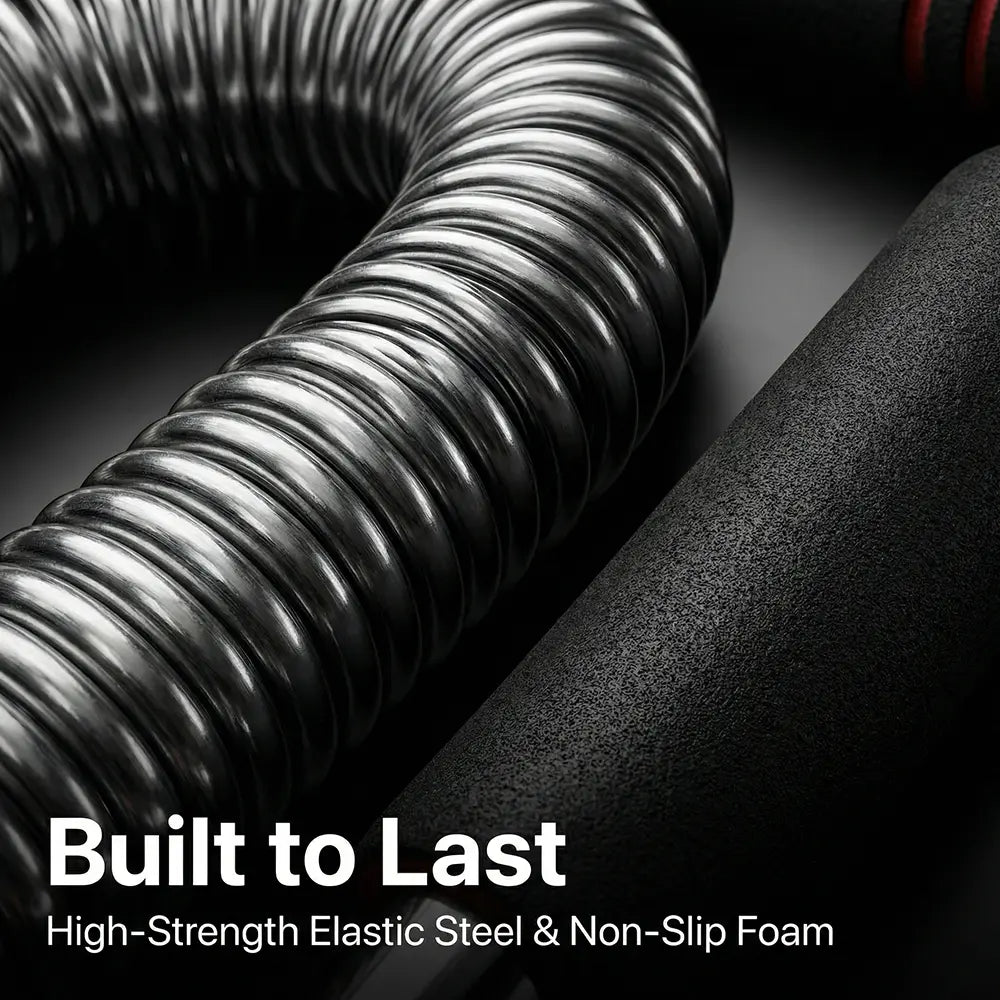 Adjustable Power Twister for Men: Arm, Chest & Shoulder Muscle Trainer - Portable Spring Resistance Home Gym Equipment